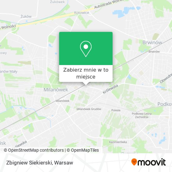 Mapa Zbigniew Siekierski