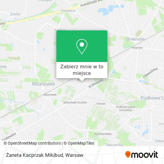 Mapa Żaneta Kacprzak Mikibud