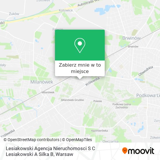 Mapa Lesiakowski Agencja Nieruchomosci S C Lesiakowski A Silka B