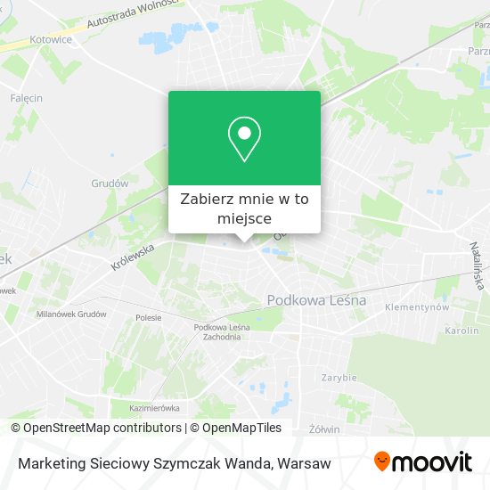 Mapa Marketing Sieciowy Szymczak Wanda