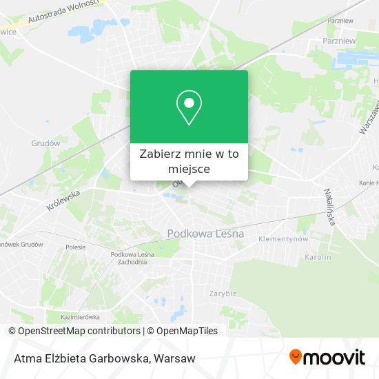 Mapa Atma Elżbieta Garbowska