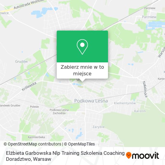 Mapa Elżbieta Garbowska Nlp Training Szkolenia Coaching Doradztwo