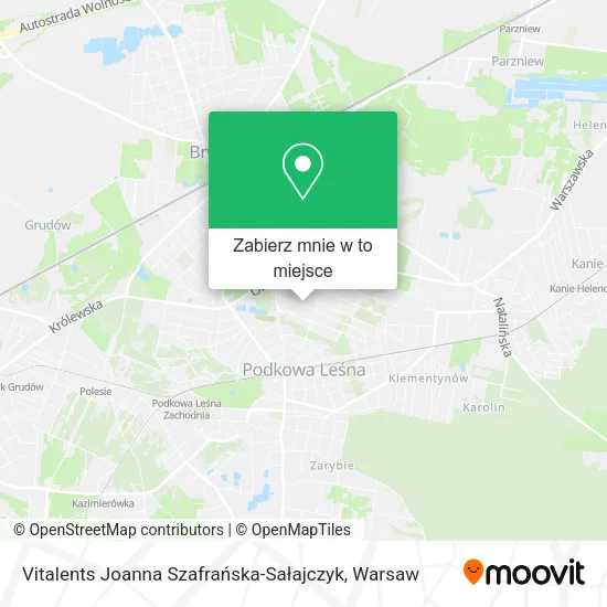 Mapa Vitalents Joanna Szafrańska-Sałajczyk