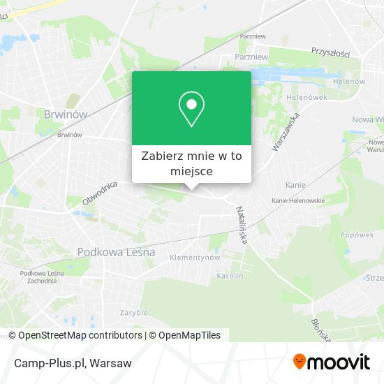 Mapa Camp-Plus.pl