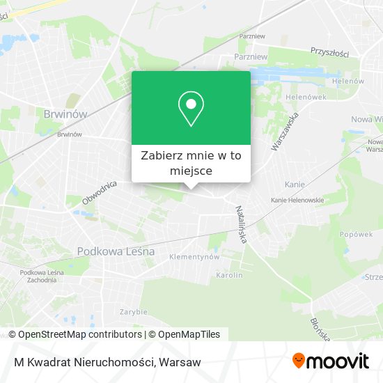 Mapa M Kwadrat Nieruchomości