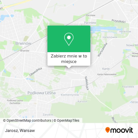 Mapa Jarosz