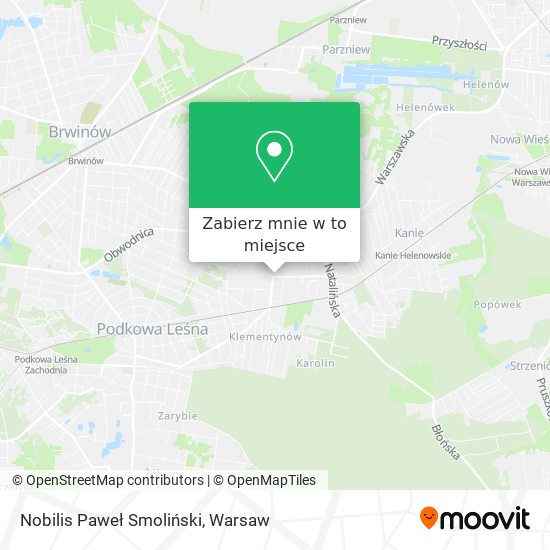 Mapa Nobilis Paweł Smoliński