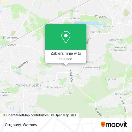 Mapa Otrębusy