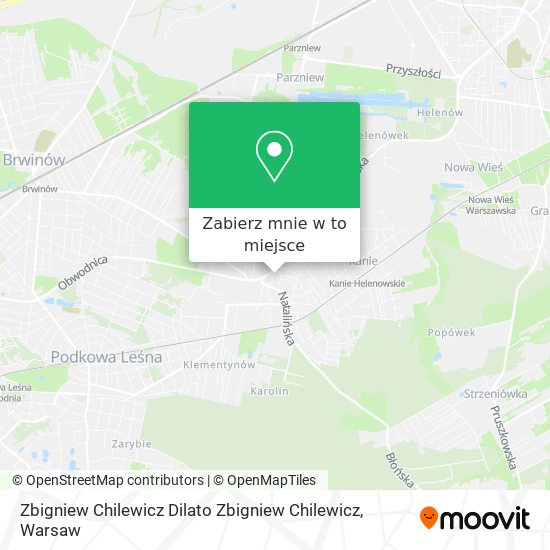 Mapa Zbigniew Chilewicz Dilato Zbigniew Chilewicz