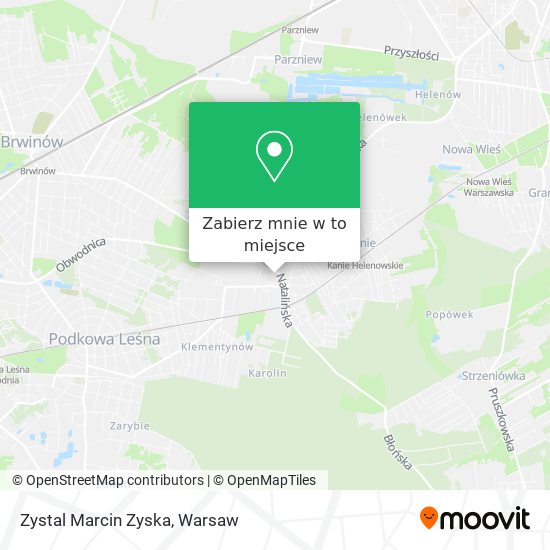 Mapa Zystal Marcin Zyska