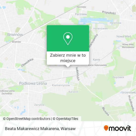 Mapa Beata Makarewicz Makarena