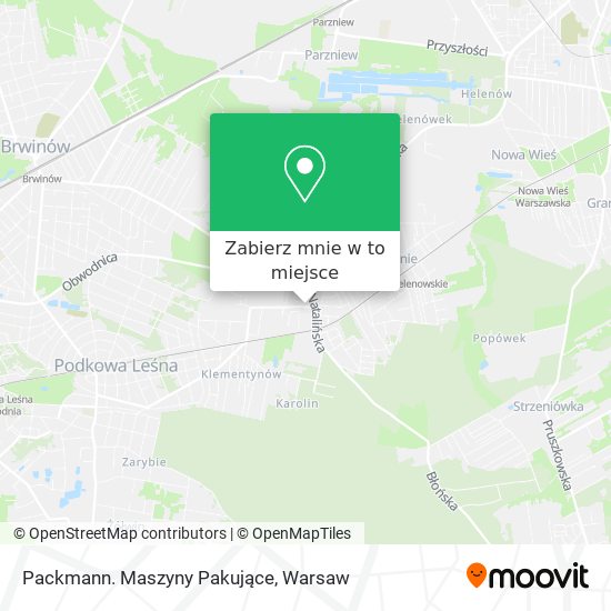 Mapa Packmann. Maszyny Pakujące