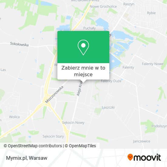 Mapa Mymix.pl