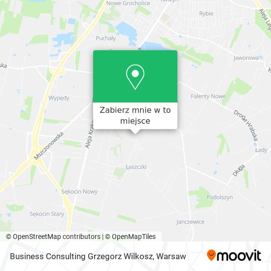 Mapa Business Consulting Grzegorz Wilkosz