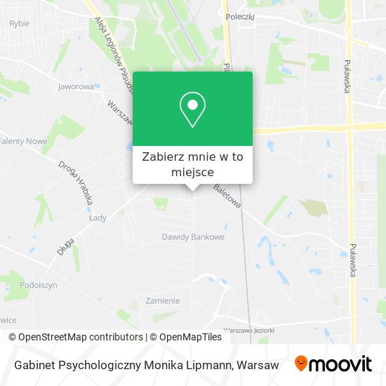 Mapa Gabinet Psychologiczny Monika Lipmann