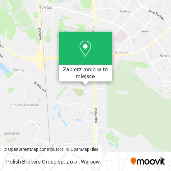 Mapa Polish Brokers Group sp. z o.o.