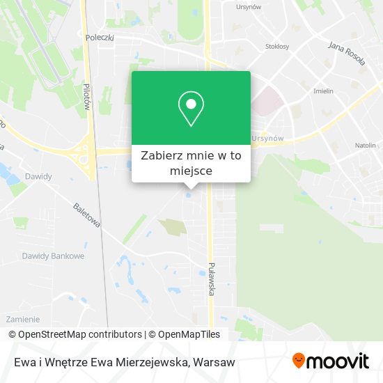 Mapa Ewa i Wnętrze Ewa Mierzejewska