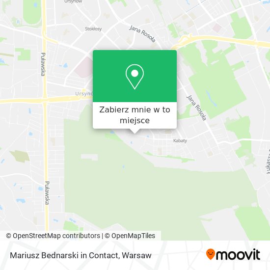 Mapa Mariusz Bednarski in Contact