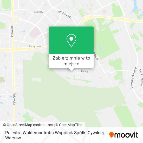 Mapa Palestra Waldemar Imbs Wspólnik Spółki Cywilnej