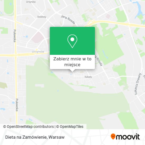 Mapa Dieta na Zamówienie