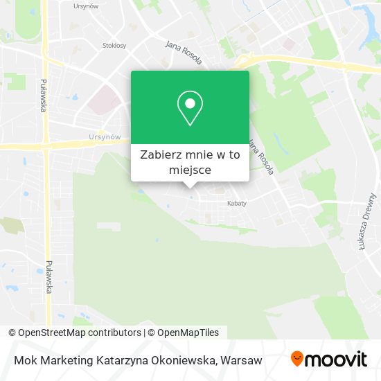 Mapa Mok Marketing Katarzyna Okoniewska