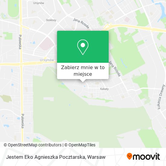 Mapa Jestem Eko Agnieszka Pocztarska