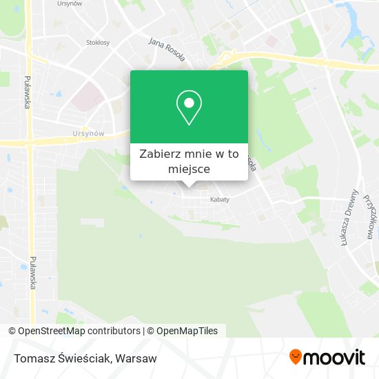 Mapa Tomasz Świeściak