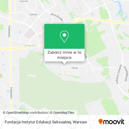 Mapa Fundacja Instytut Edukacji Seksualnej