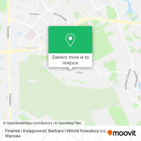 Mapa Finanse i Księgowość Barbara i Witold Kowalscy s.c.