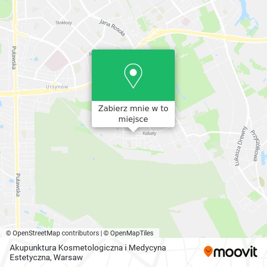 Mapa Akupunktura Kosmetologiczna i Medycyna Estetyczna