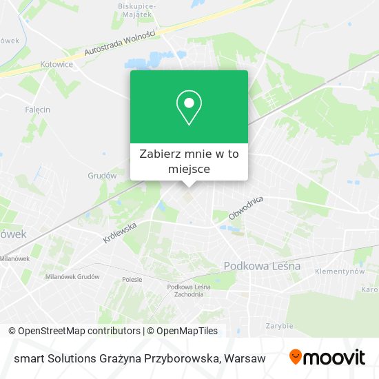 Mapa smart Solutions Grażyna Przyborowska