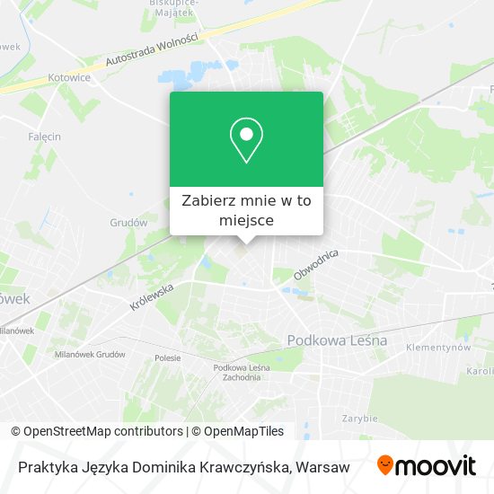 Mapa Praktyka Języka Dominika Krawczyńska