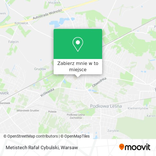 Mapa Metistech Rafał Cybulski