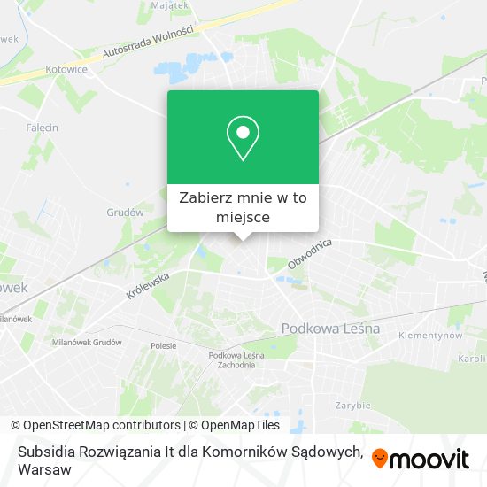 Mapa Subsidia Rozwiązania It dla Komorników Sądowych