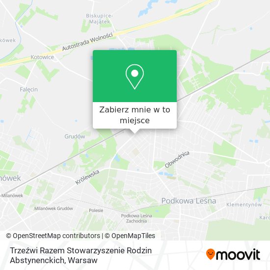 Mapa Trzeźwi Razem Stowarzyszenie Rodzin Abstynenckich