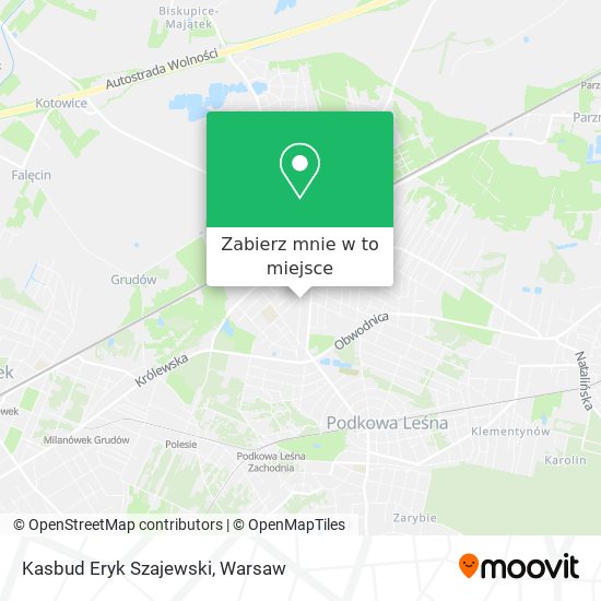 Mapa Kasbud Eryk Szajewski