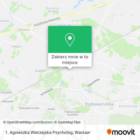 Mapa 1. Agnieszka Wierzejska Psycholog