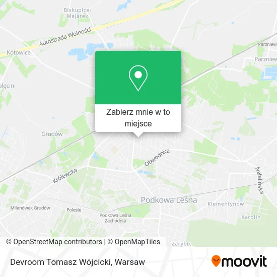Mapa Devroom Tomasz Wójcicki