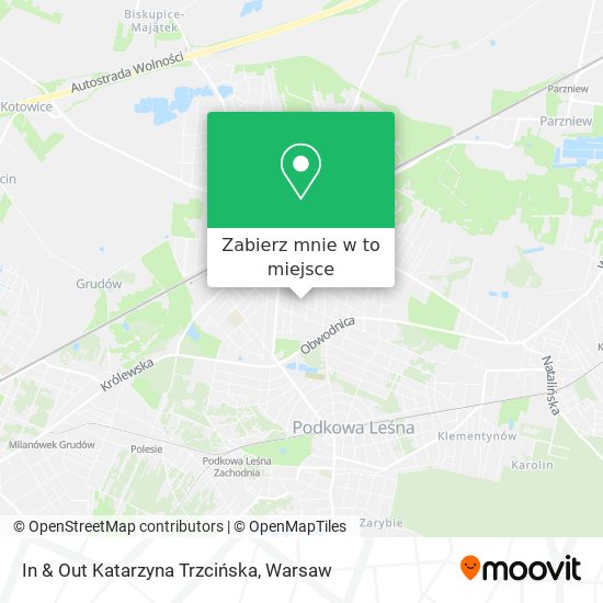 Mapa In & Out Katarzyna Trzcińska