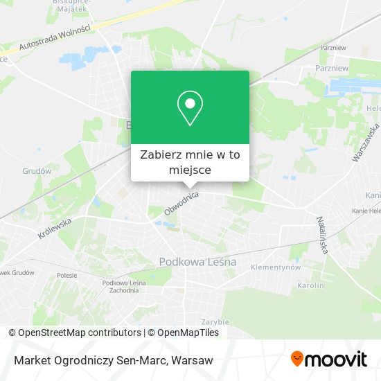 Mapa Market Ogrodniczy Sen-Marc