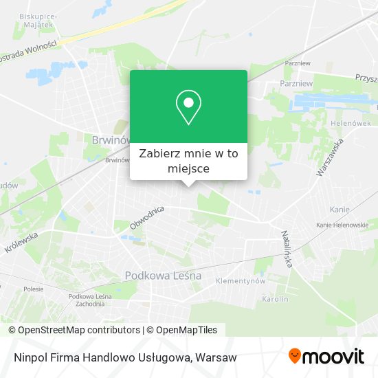 Mapa Ninpol Firma Handlowo Usługowa