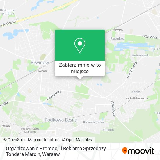 Mapa Organizowanie Promocji i Reklama Sprzedaży Tondera Marcin