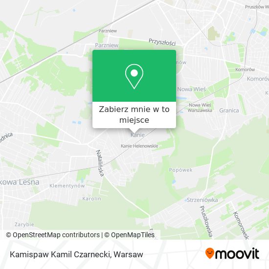 Mapa Kamispaw Kamil Czarnecki