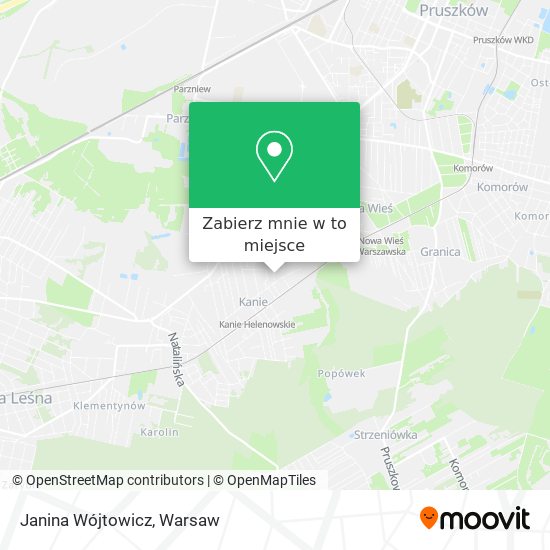 Mapa Janina Wójtowicz