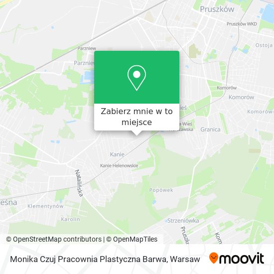 Mapa Monika Czuj Pracownia Plastyczna Barwa