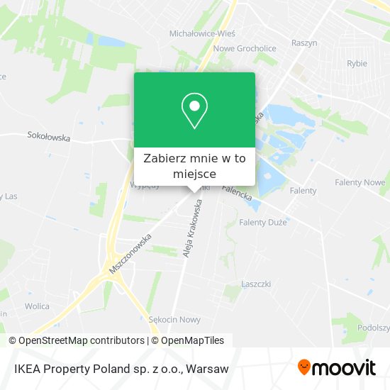 Mapa IKEA Property Poland sp. z o.o.