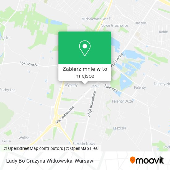 Mapa Lady Bo Grażyna Witkowska