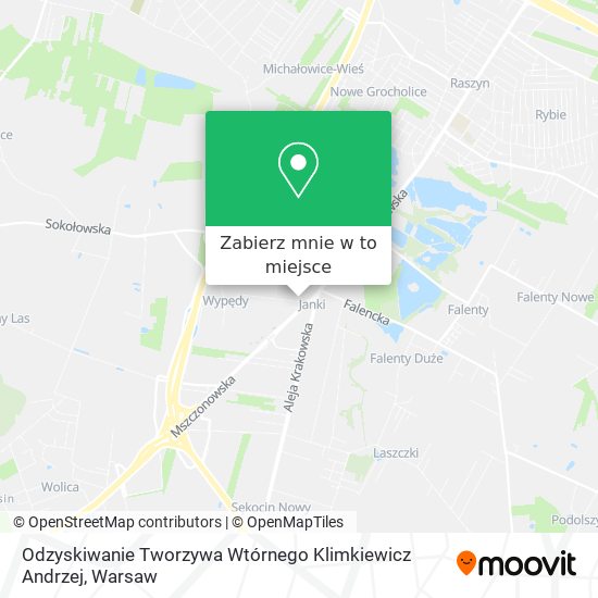 Mapa Odzyskiwanie Tworzywa Wtórnego Klimkiewicz Andrzej