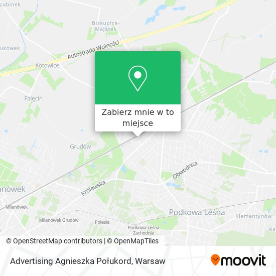 Mapa Advertising Agnieszka Połukord