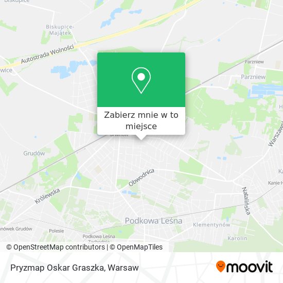 Mapa Pryzmap Oskar Graszka